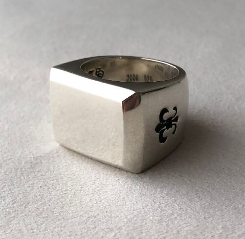 더블 심볼 반지 925실버