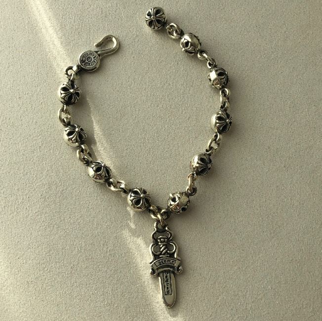 크로스볼+ 대거펜던트 팔찌 925실버