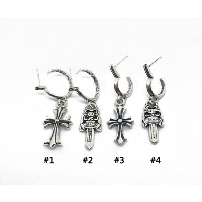 대거 크로스 귀걸이4종 925실버