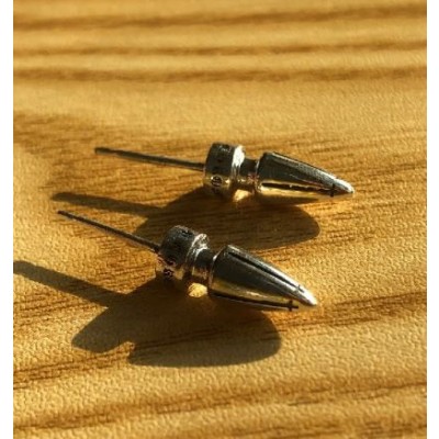 크로스 심볼 포인트 귀걸이 925실버