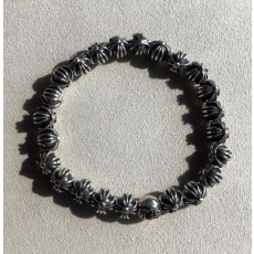 8mm 크로스볼 밴딩 팔찌