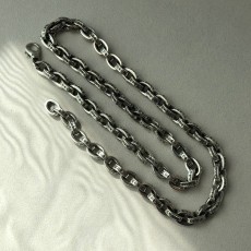 페이퍼체인 목걸이 8mm