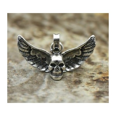 스컬엔젤 펜던트