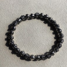 6mm 크로스볼 밴딩 팔찌