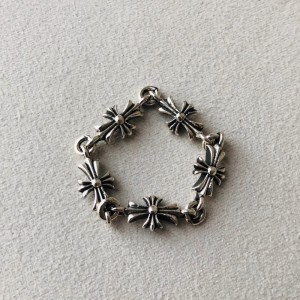 크로스 타이니 체인 반지