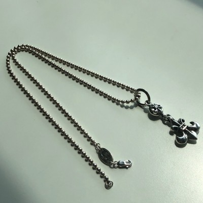 앵커 펜던트 군번줄 목걸이 세트