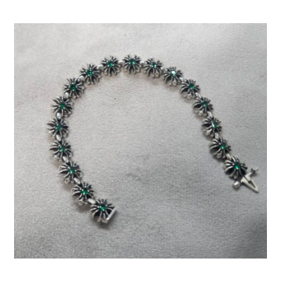 타이니 플러스 링크체인 큐빅세팅 팔찌